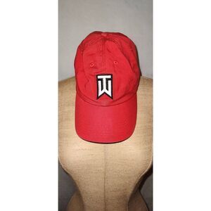 Tiger Woods Buick Nike Adjustable Strapback Buick Red Hat Cap Golf PGA Pre-Owned